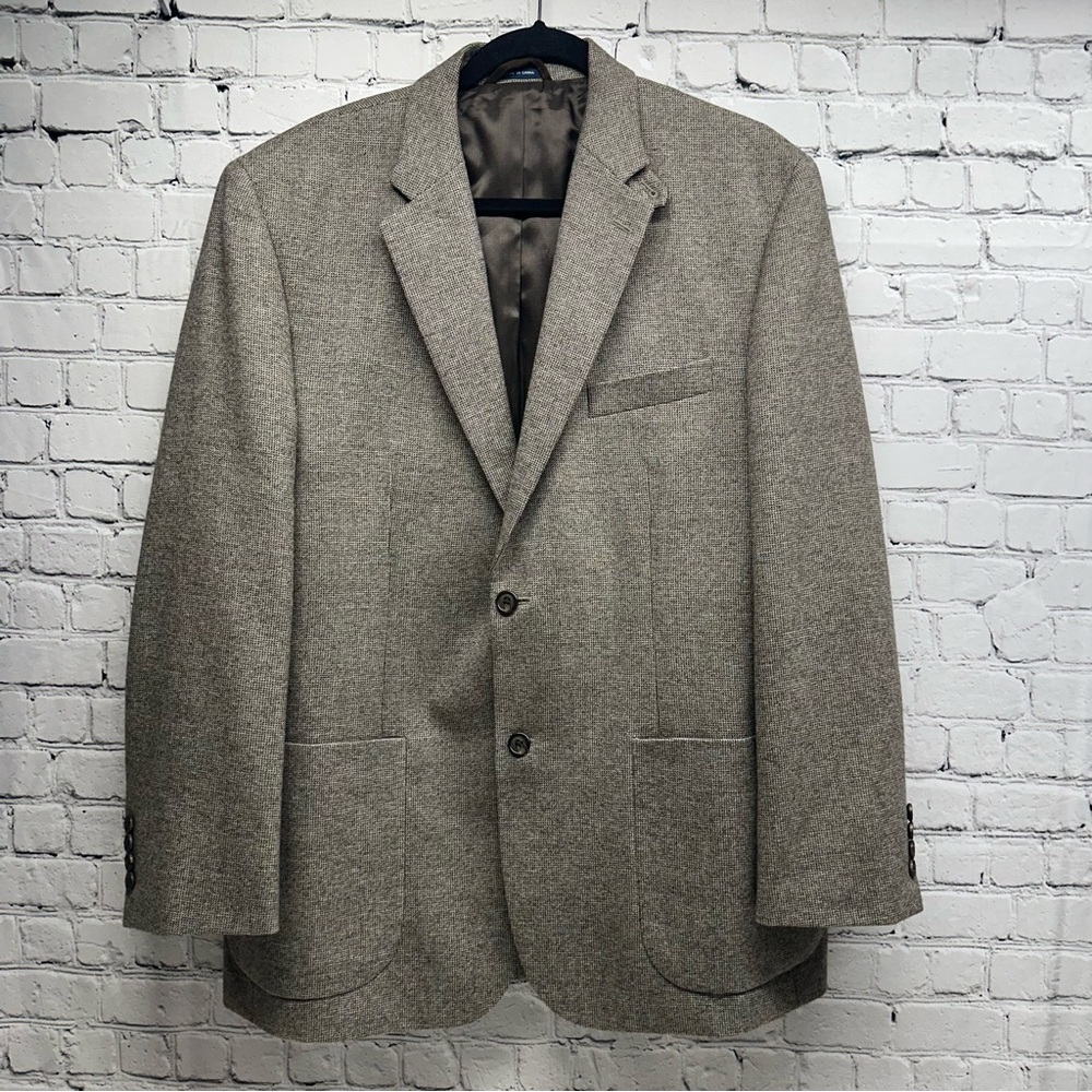 Ralph Lauren for Dillards Men's Tan Blazer 42R 100% wool